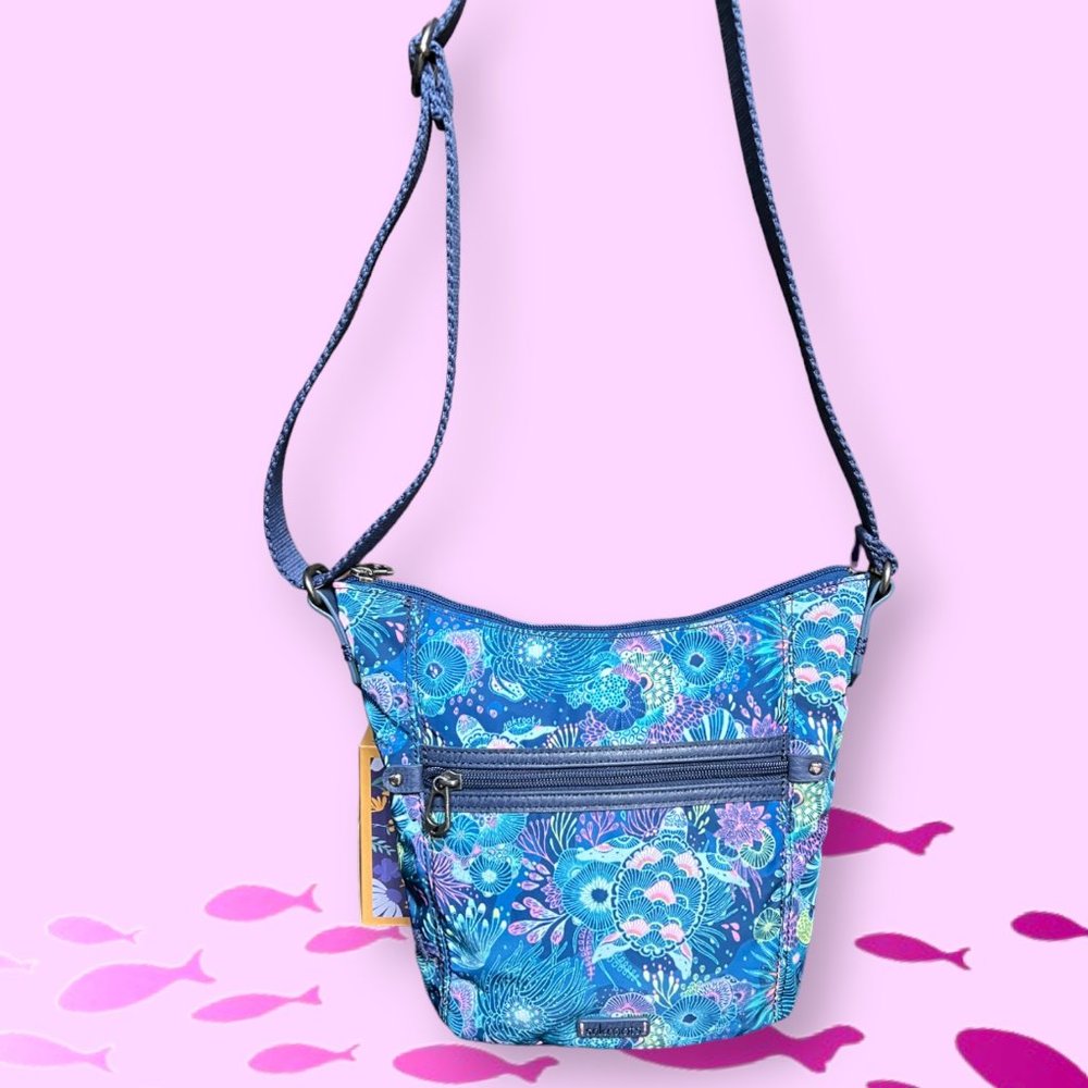 Sakroots  NWOT Sequoia Small Hobo Purse Eco Twill